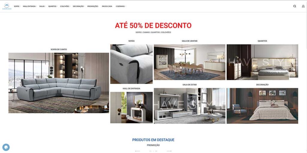 Desenvolvimento de Websites e Lojas Online